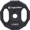 Guma padengtas svoris 30mm inSPORTline Ruberton 1,25kg 2