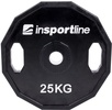 Guma padengtas svoris 30mm inSPORTline Ruberton 25kg 2