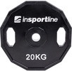 Guma padengtas svoris 30mm inSPORTline Ruberton 20kg 2