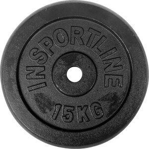 Plieninis svoris grifui 30mm inSPORTline 15kg pagrindinė