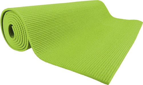 Kilimėlis aerobikai inSPORTline Yoga 173x60x0,5cm - Reflective Green