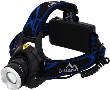 LED žibintuvėlis ant galvos Cattara Zoom 570 lm