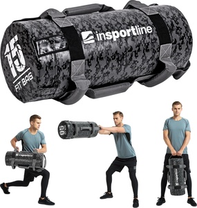 Jėgos maišas su rankenomis inSPORTline FitBag Camu 15kg