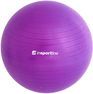 Gimnastikos kamuolys + pompa inSPORTline Top Ball 85cm - Violetinis