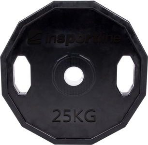 Guma padengtas olimpinis svoris 50mm inSPORTline Ruberton 25kg