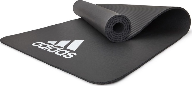 Treniruočių kilimėlis Adidas Fitness 7 mm, pilkas