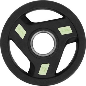 Rubber-Coated Olympic Weight Plate inSPORTline Herk OL 2.5 kg 50 mm pagrindinė