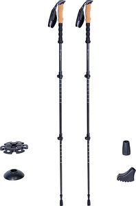 3-Piece Carbon Trekking Poles inSPORTline Portello