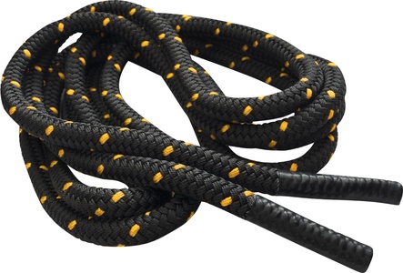 Kovos virvė inSPORTline WaveRope 35 mm – 12 m - Black-Yellow pagrindinė