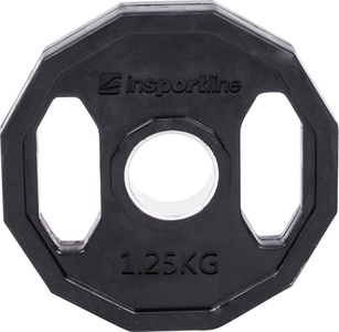 Guma padengtas olimpinis svoris 50mm inSPORTline Ruberton 1,25kg